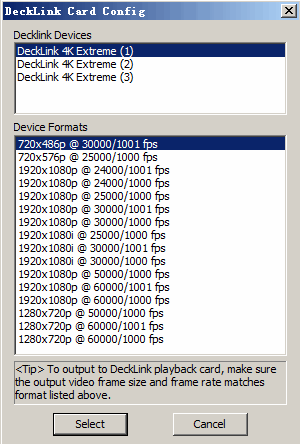 Stream from Decklink Capture Card Stream from Decklink Capture Card
