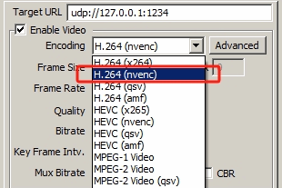 IPVTL NVENC Encoding