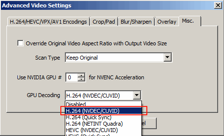 IPVTL NVIDIA Decoding